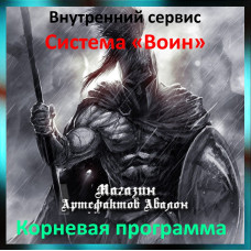 Аудіосистема – Внутрішній сервіс – Система Воїн – Коренева програма