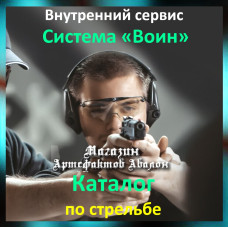 Аудіосистема – Внутрішній сервіс – Система Воїн – Каталог зі стрільби