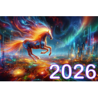 Мандала - Календар на 2026 рік - настінний