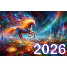 Мандала - Календар на 2026 рік - настінний