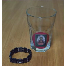 Стакан антиалкогольный "Неупиваемая чаша" - модель 1 с браслетом