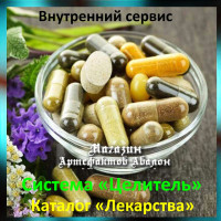 Аудіосистема – Внутрішній сервіс – Система Цілитель – Каталог Ліки
